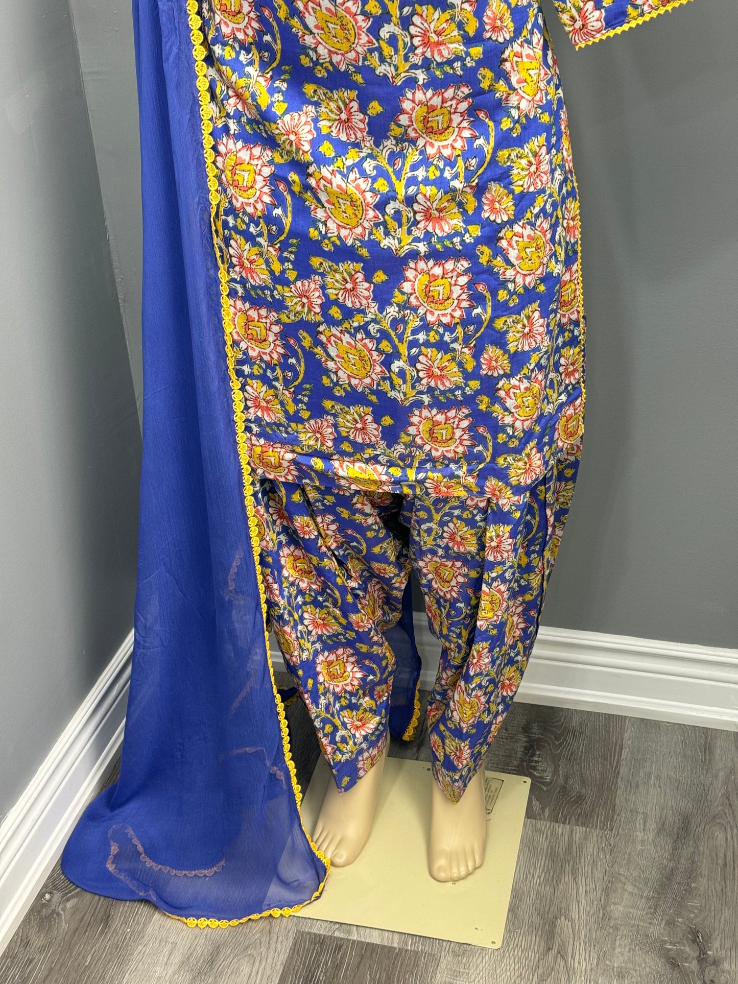 Printed Cotton Salwar Suit