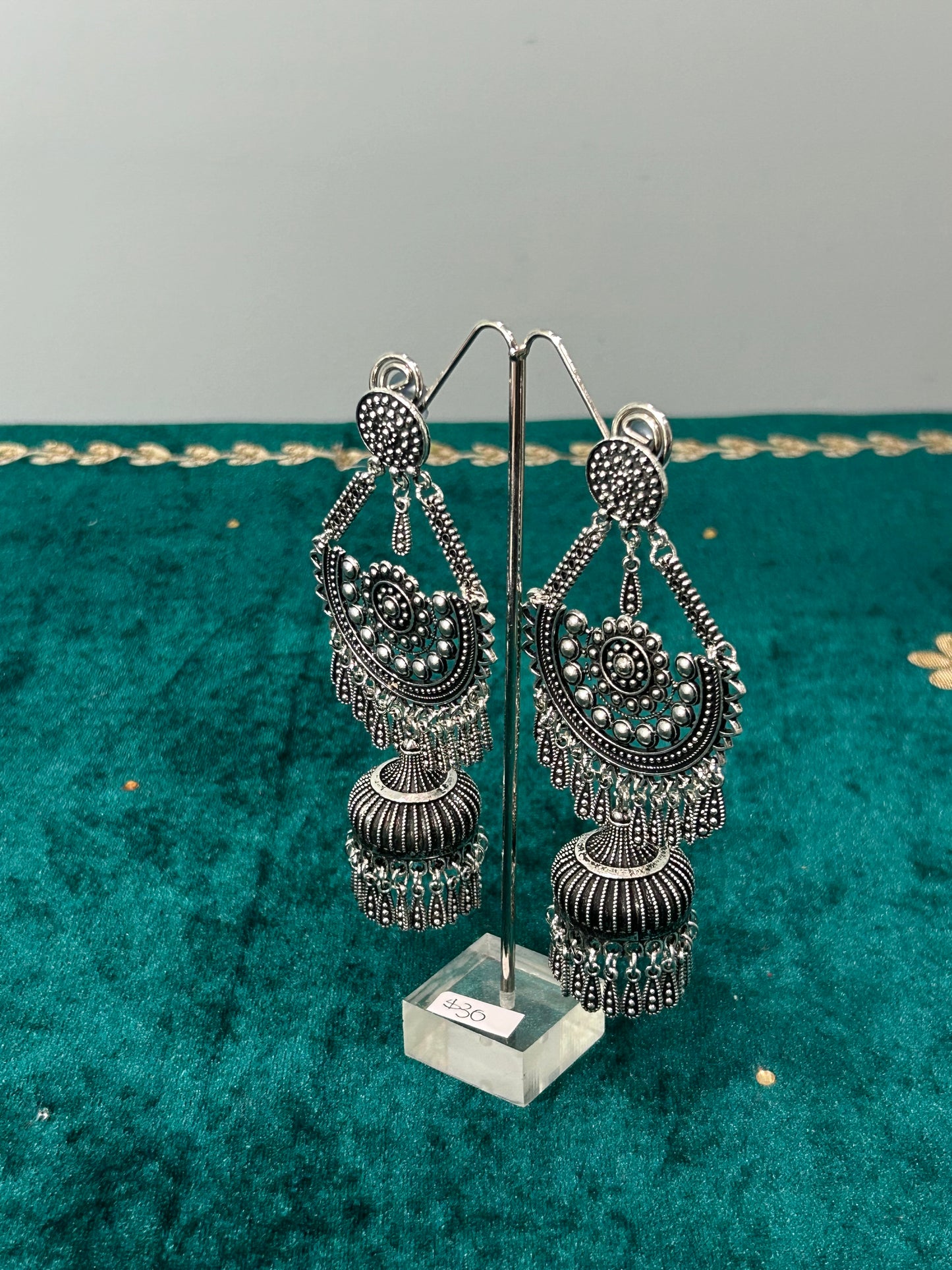 Meira Oxidized Earrings