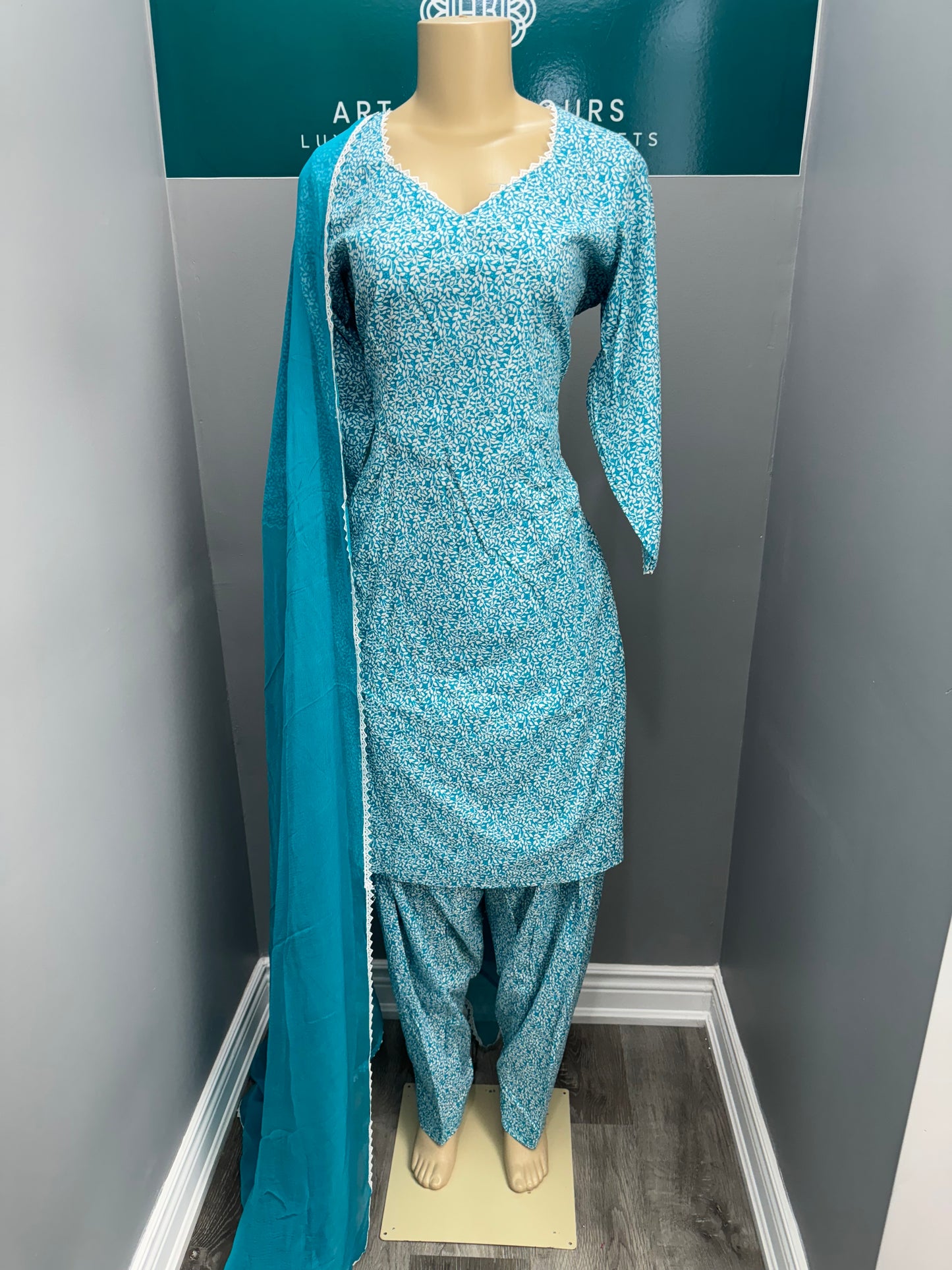 Printed Cotton Salwar Suit