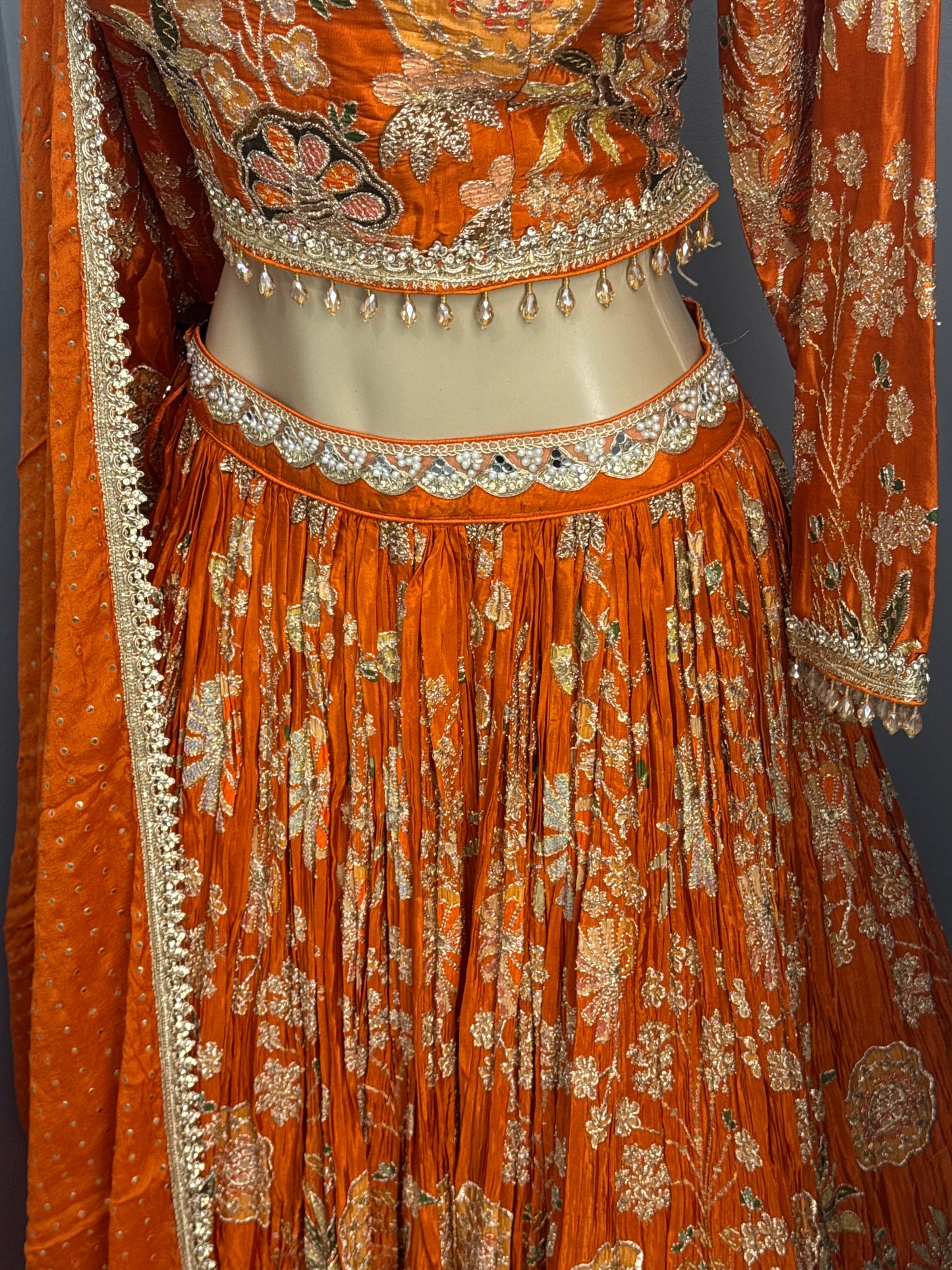 Beautiful Positionwork Lehenga