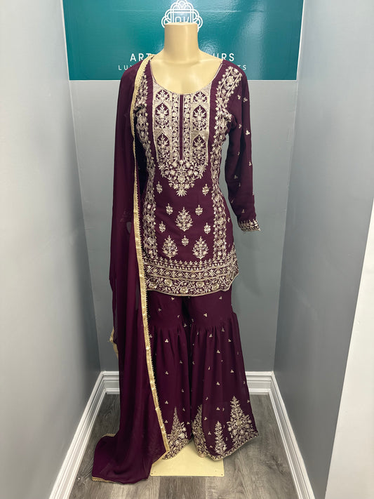Readymade Gharara Suit- AK4649-41