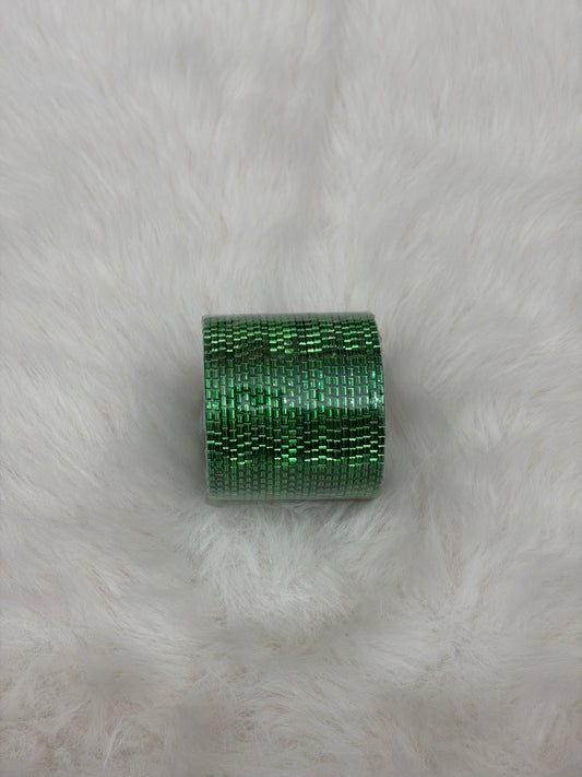 Kids Metallic Bangles- Green