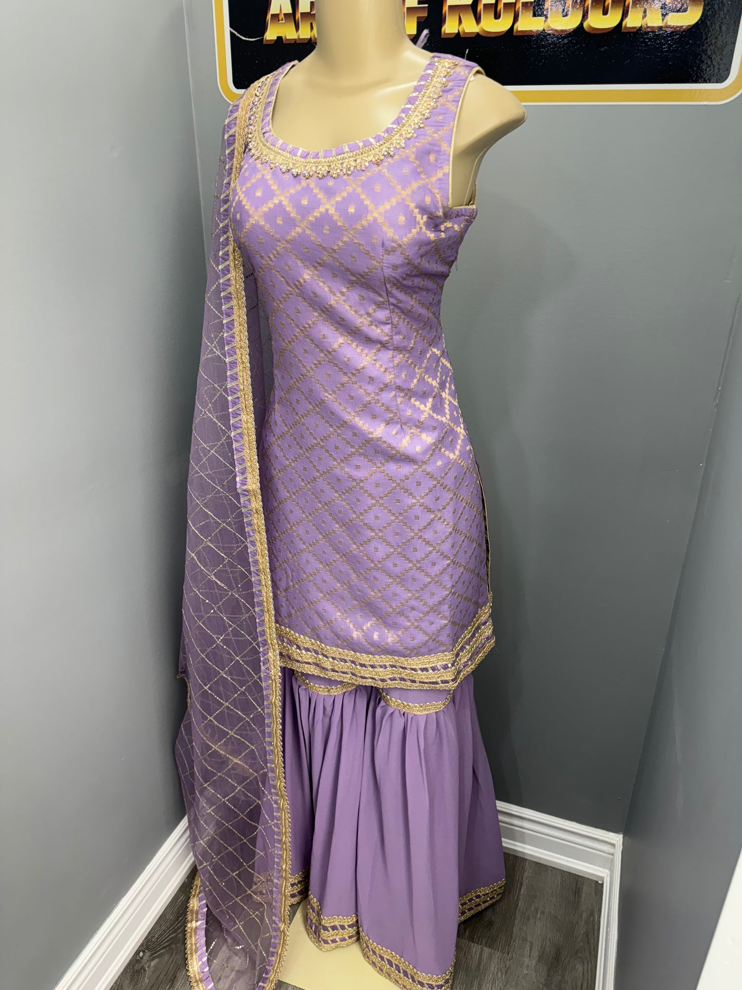 Shabnam Readymade Gharara Suit