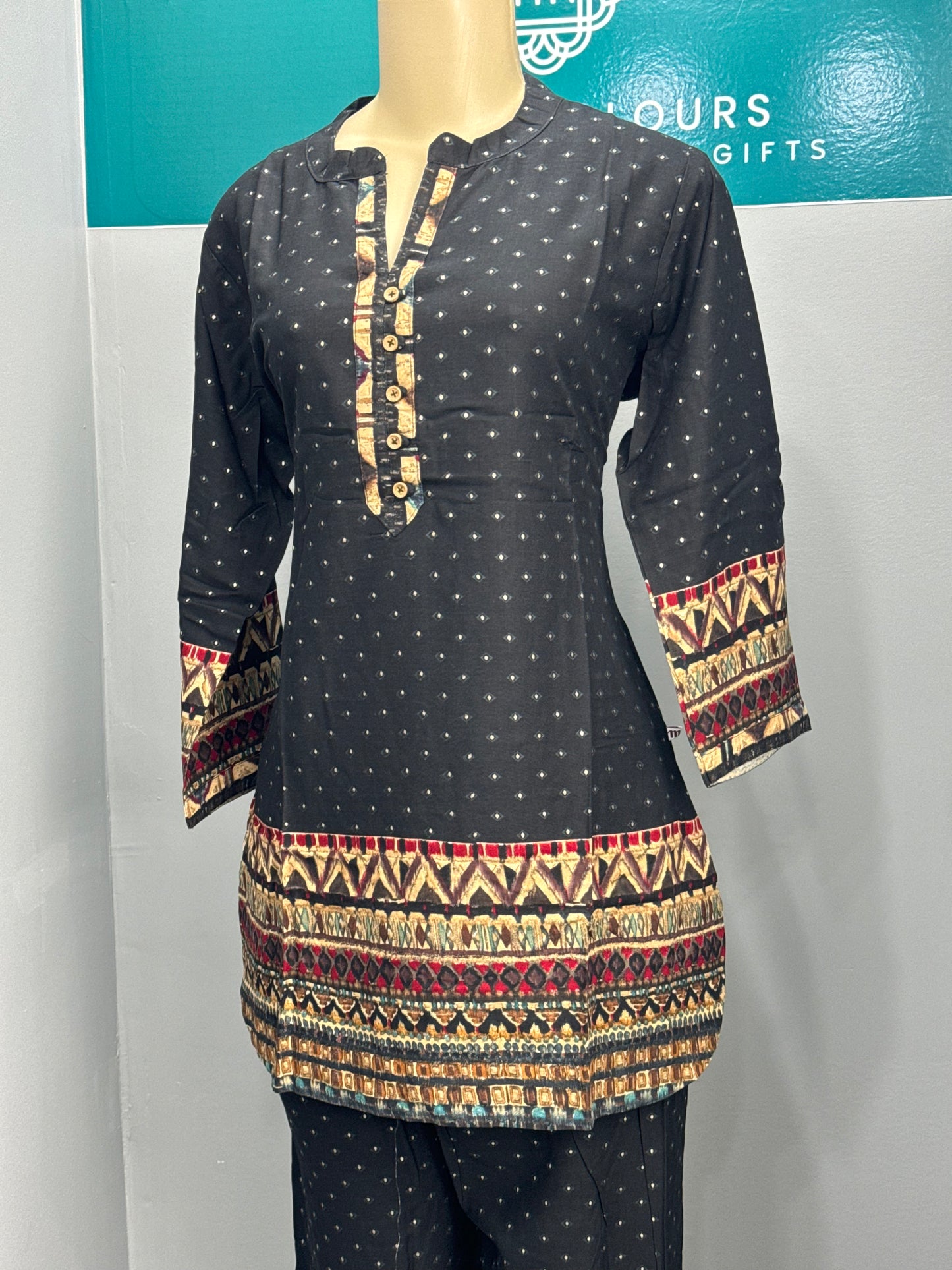 Pure Gaji Silk Cord Set- AK5153-28