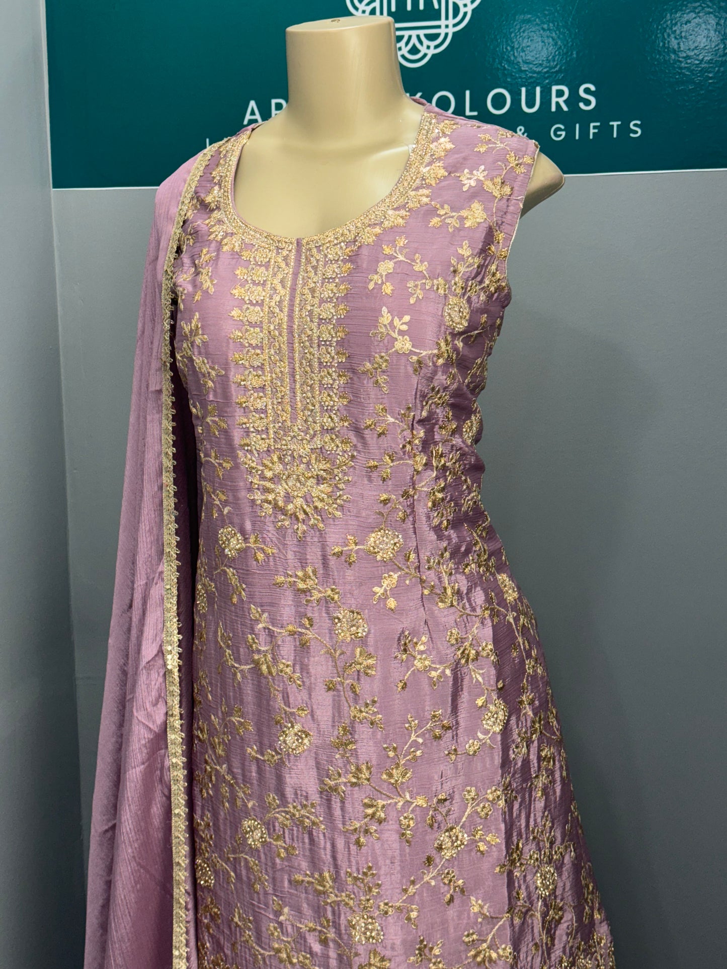 Readymade Sharara Suit- AK101217-26