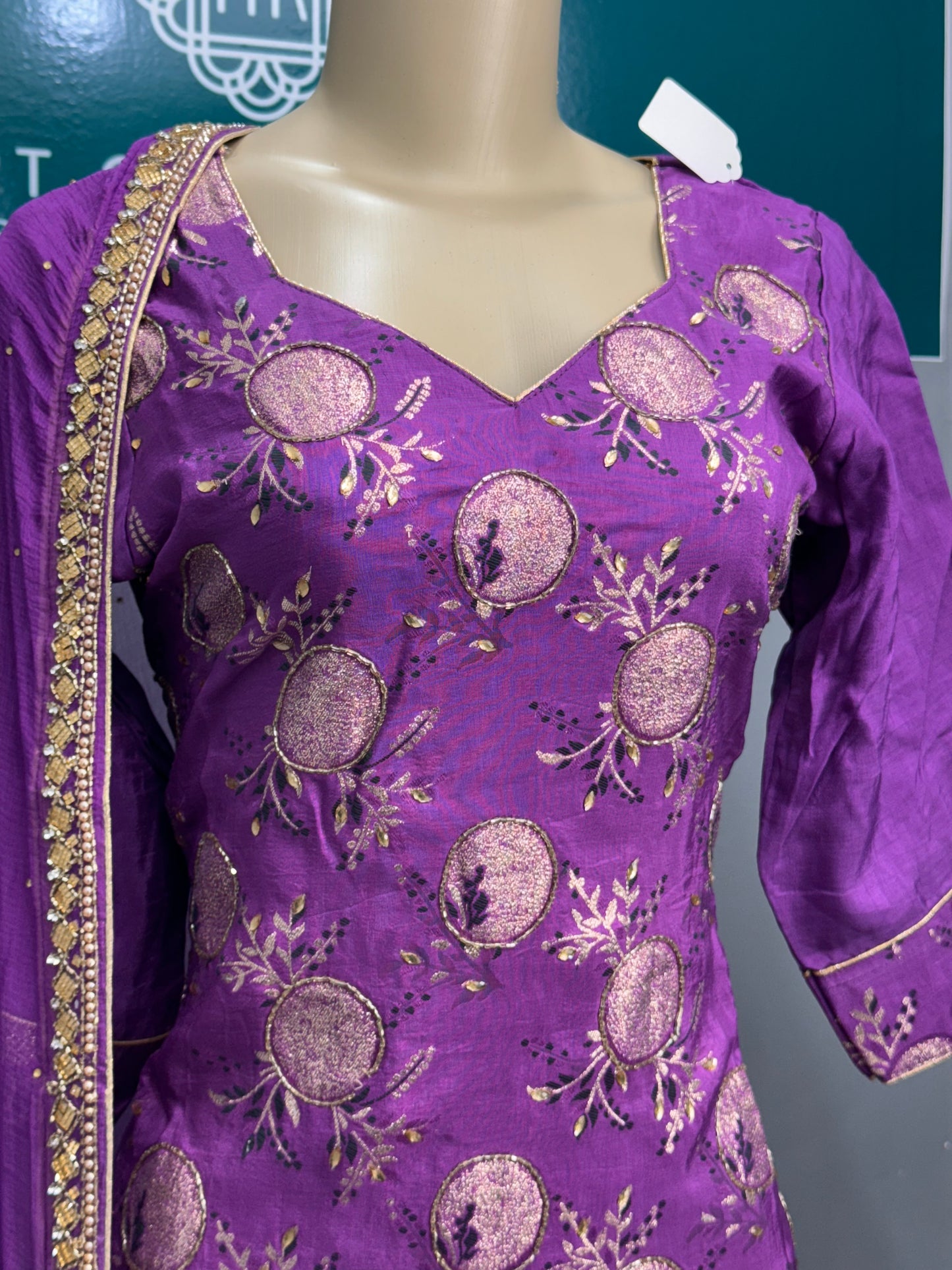 Handwork Banarsi Salwar Suit