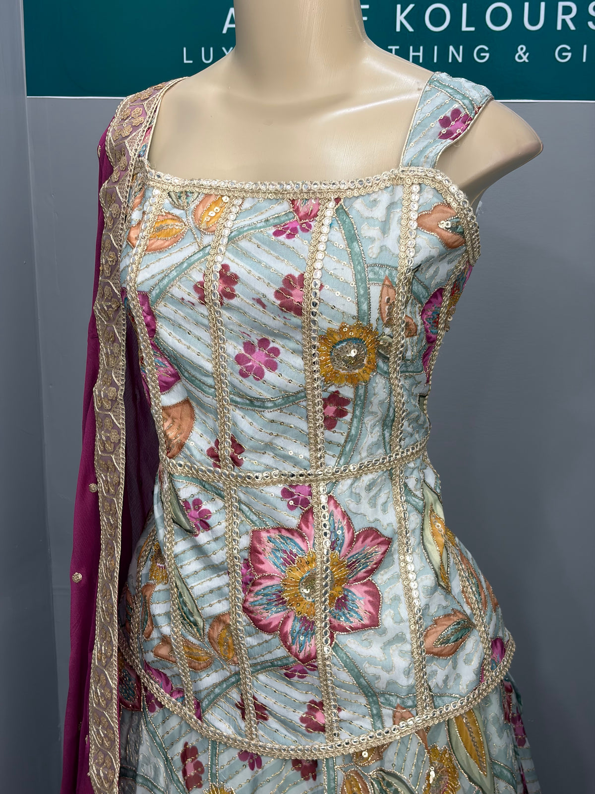 Positionwork Corset Lehenga-AK7576-2426