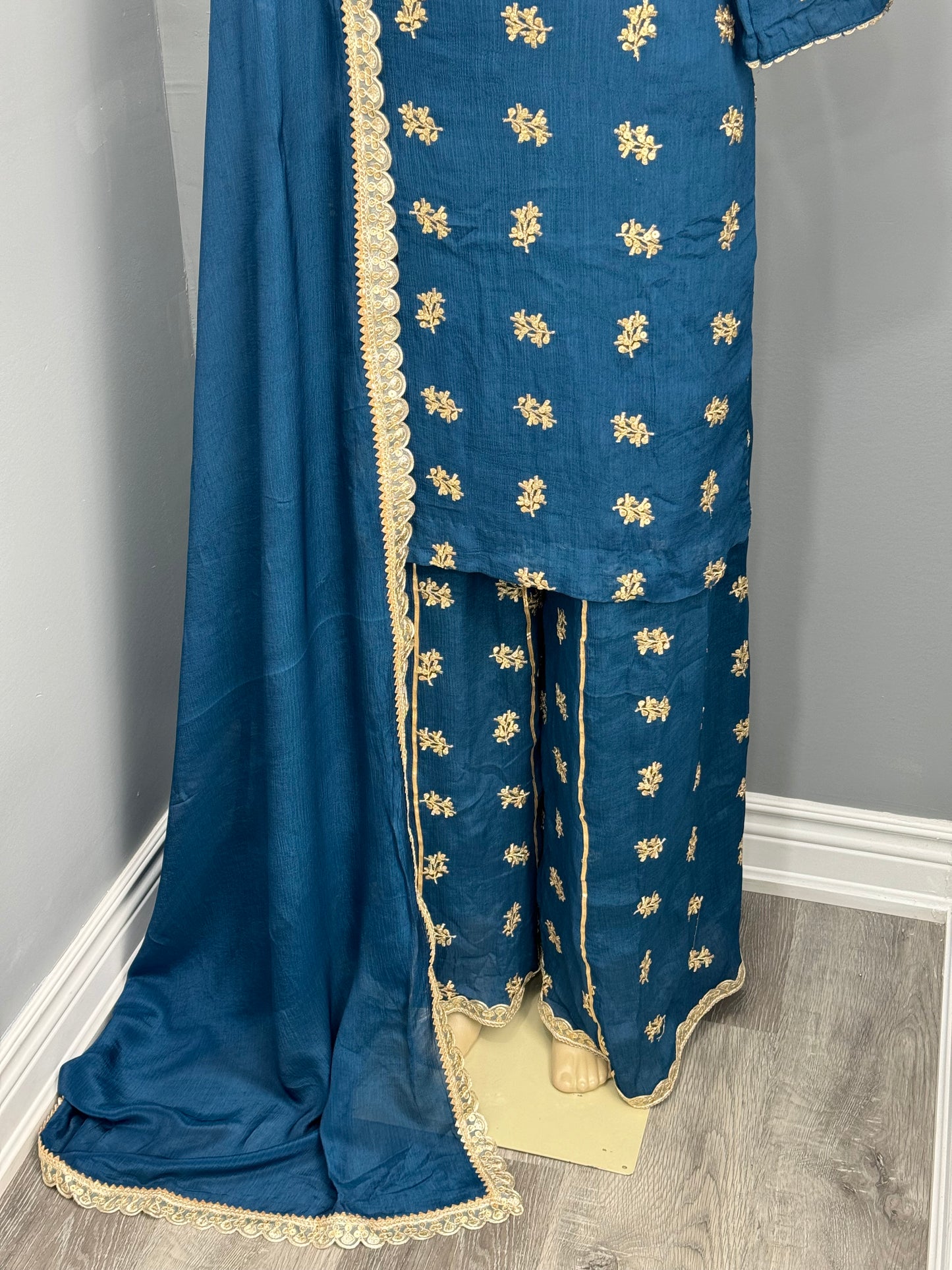 Embroidery Sharara Suit