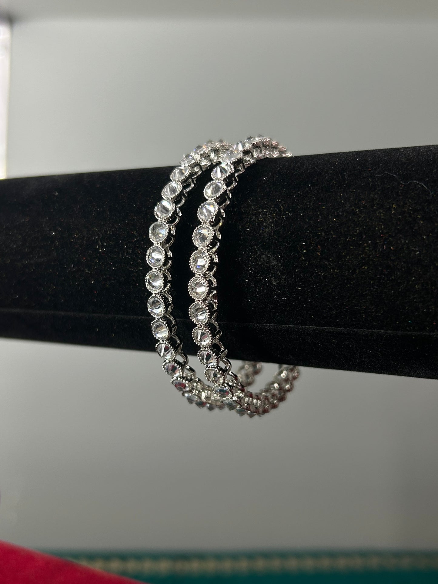 Classic Naaz Silver Kada Bangles