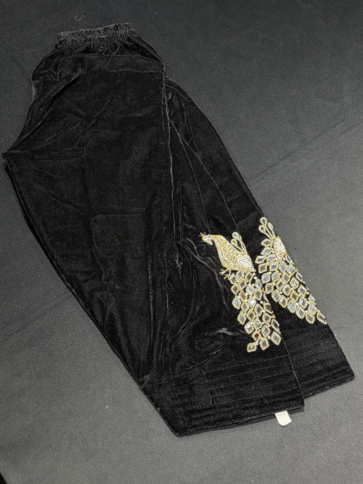 Black Velvet Morni Salwar Suit