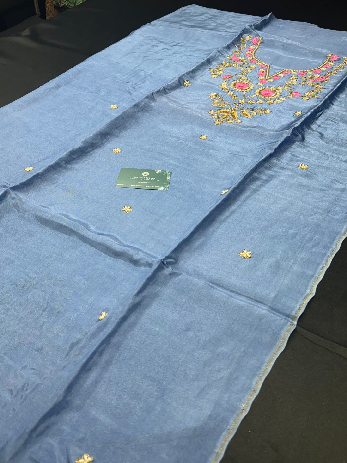 Noorgulab Handwork Unstitched Suit