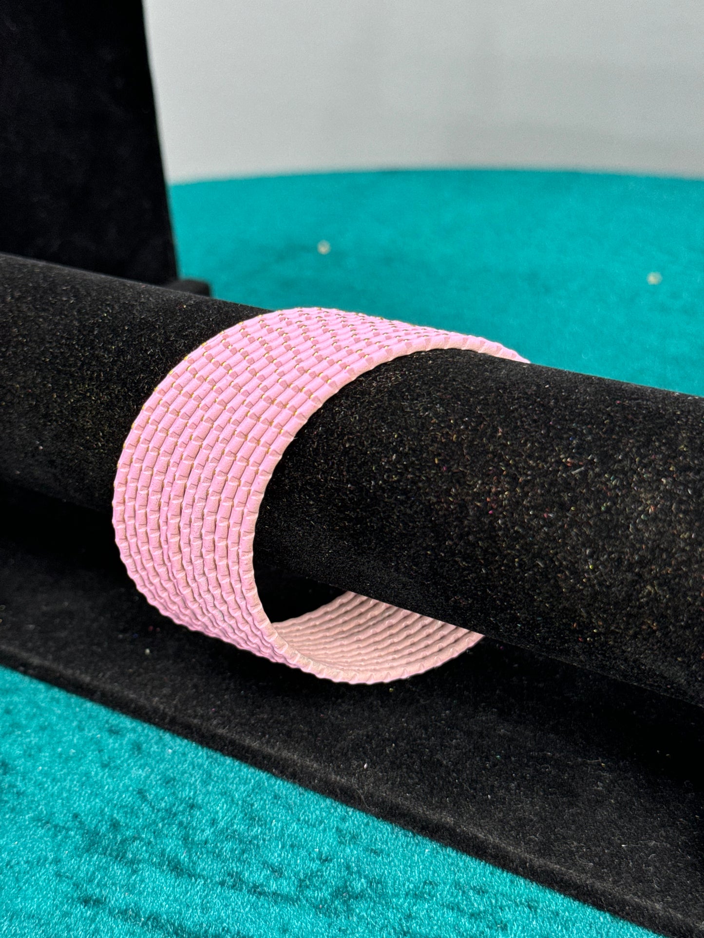Baby Pink Plain Bangles Size 2.12