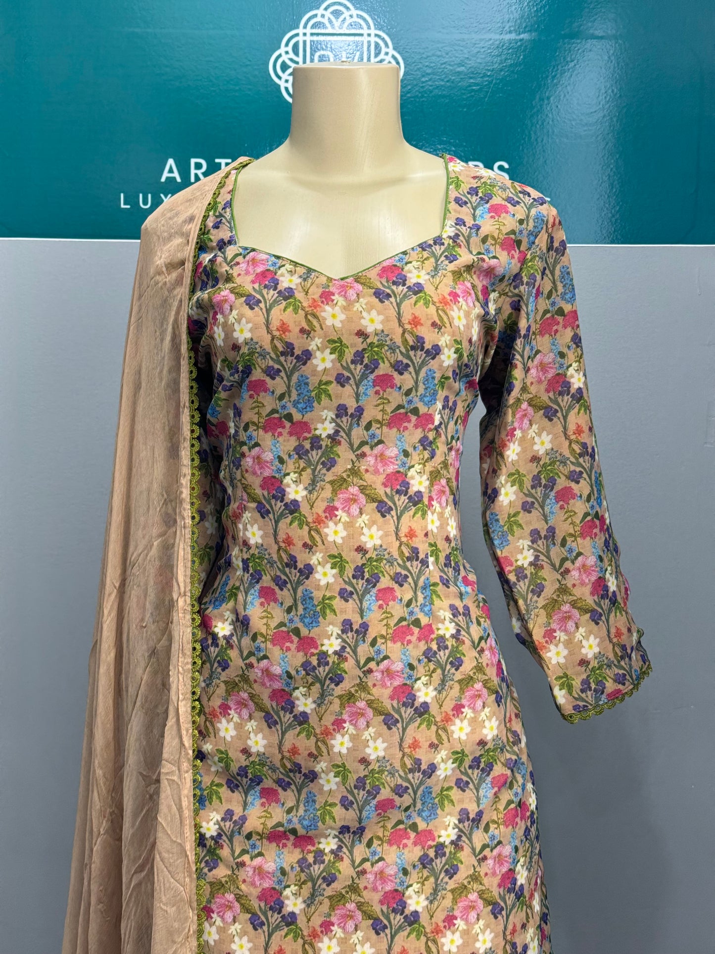 Printed Georgette Salwar Suit