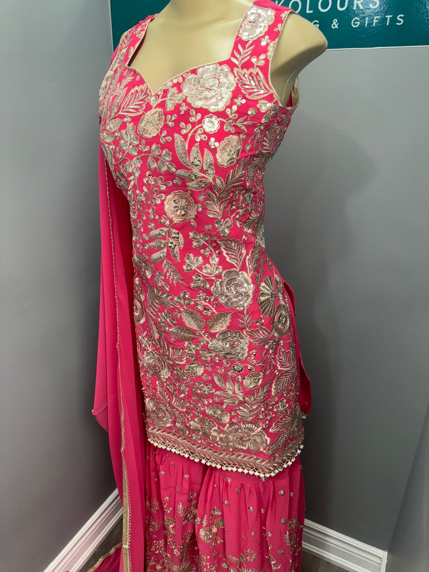 Billi Readymade Gharara Suit