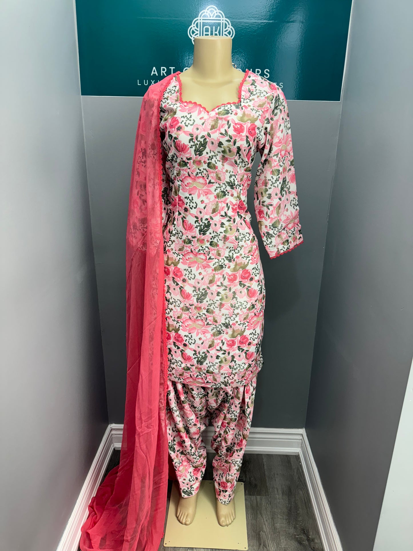 Printed Georgette Salwar Suit