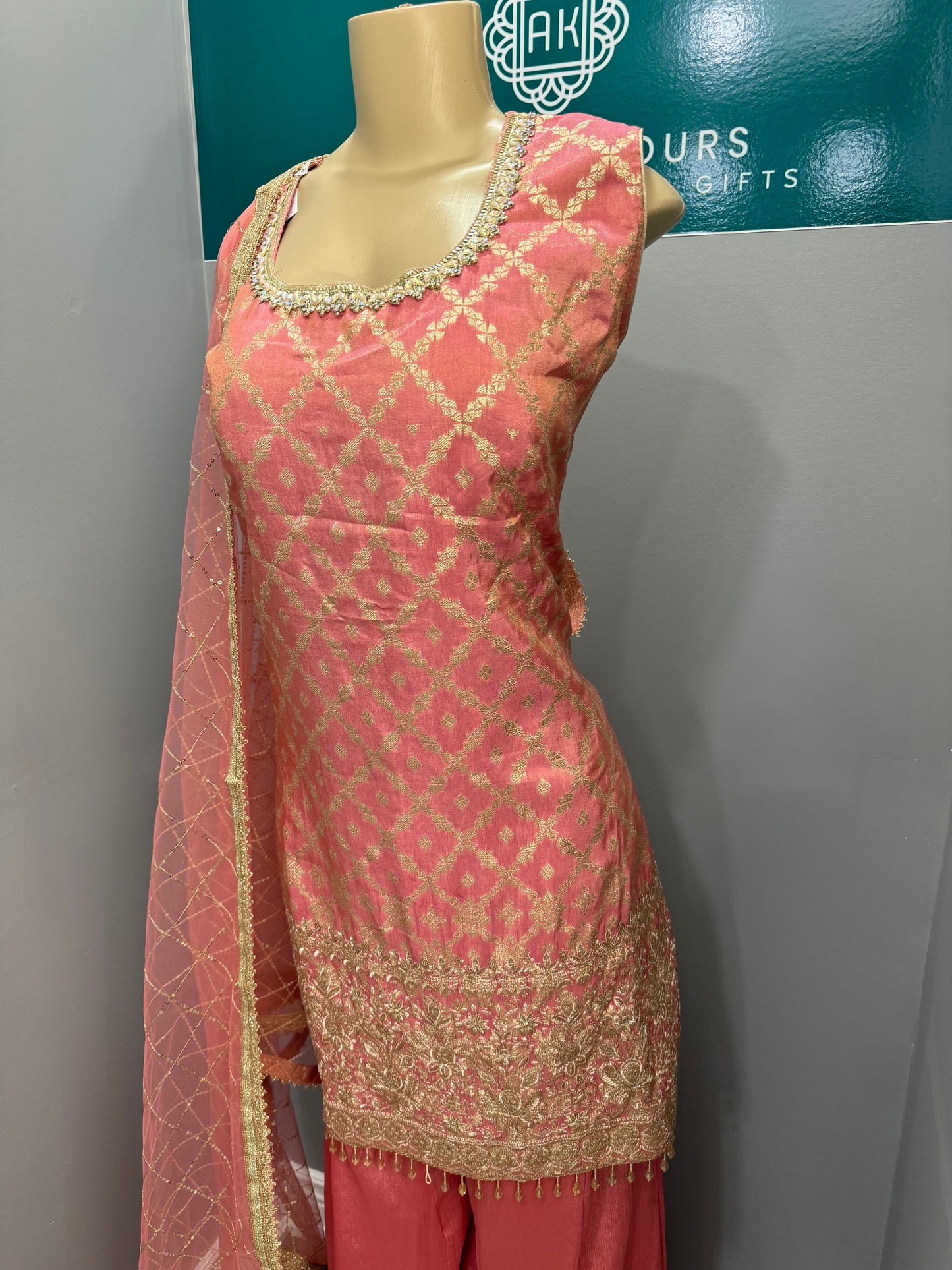 Banarsia Readymade Plazo Suit