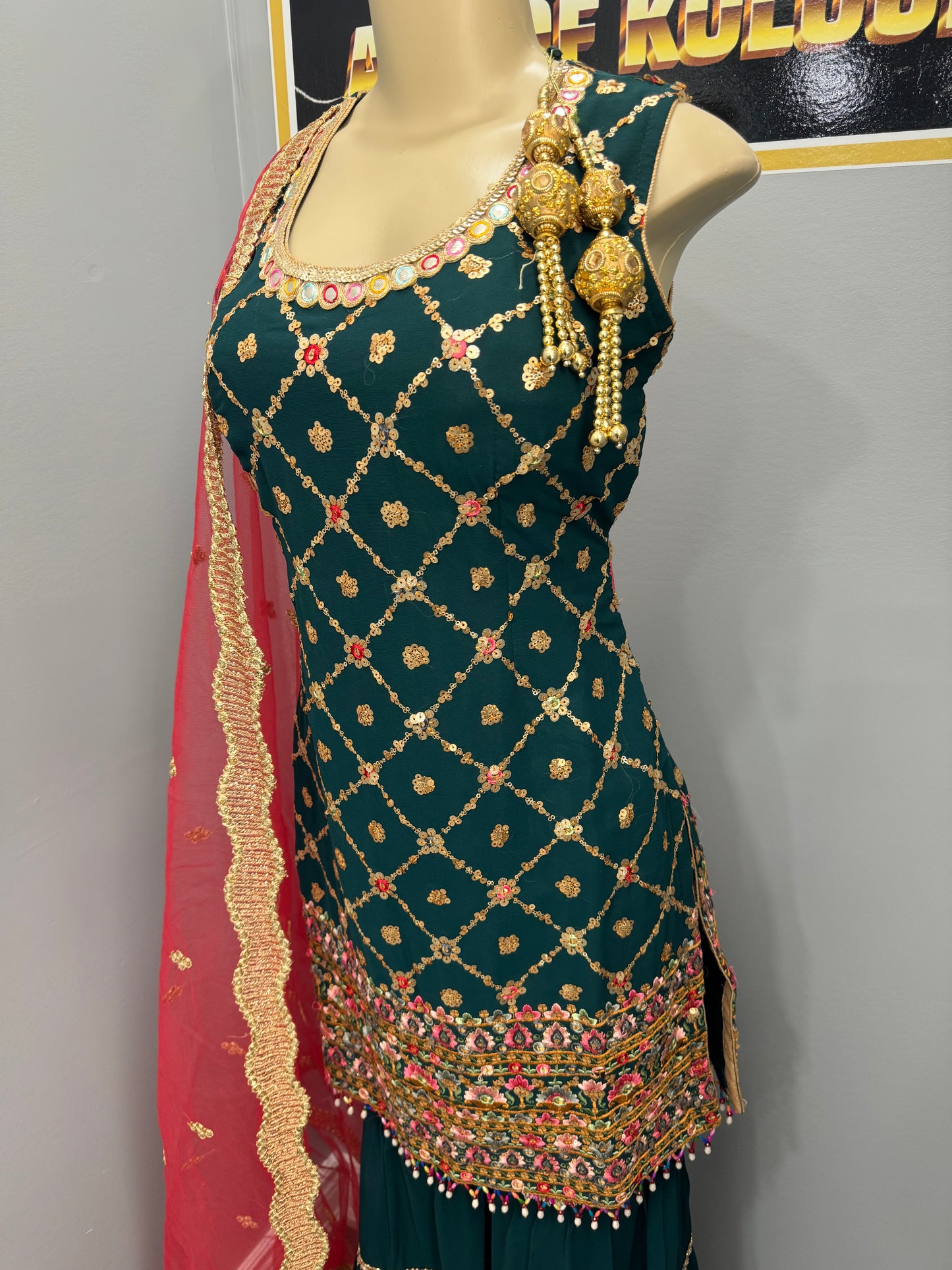 Husn Readymade Gharara Suit