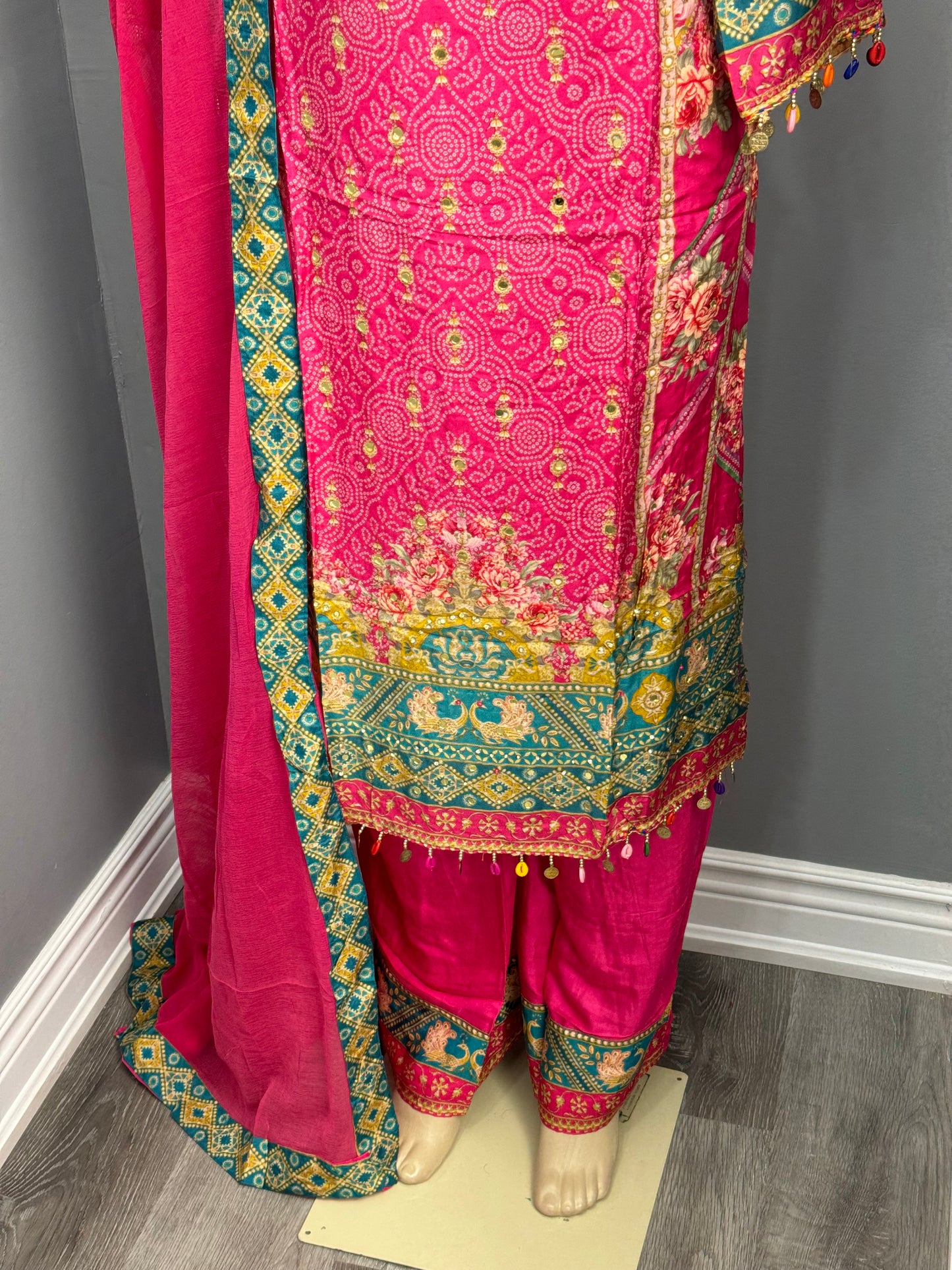 Readymade Maslin Plazo Suit- AK5153-23