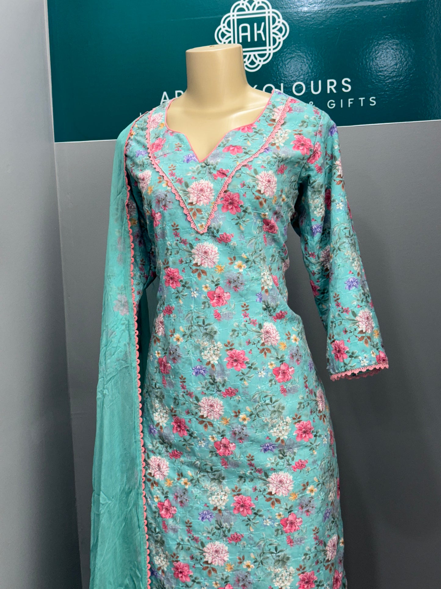 Printed Cotton Salwar Suit