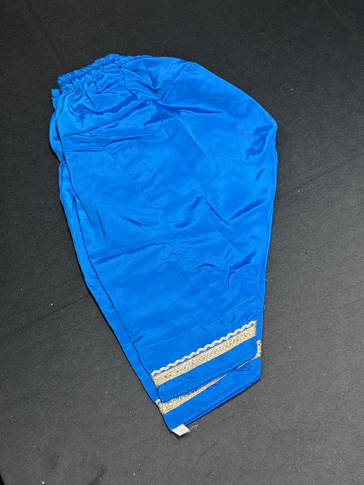 Blue Handwork Pearl Salwar Suit