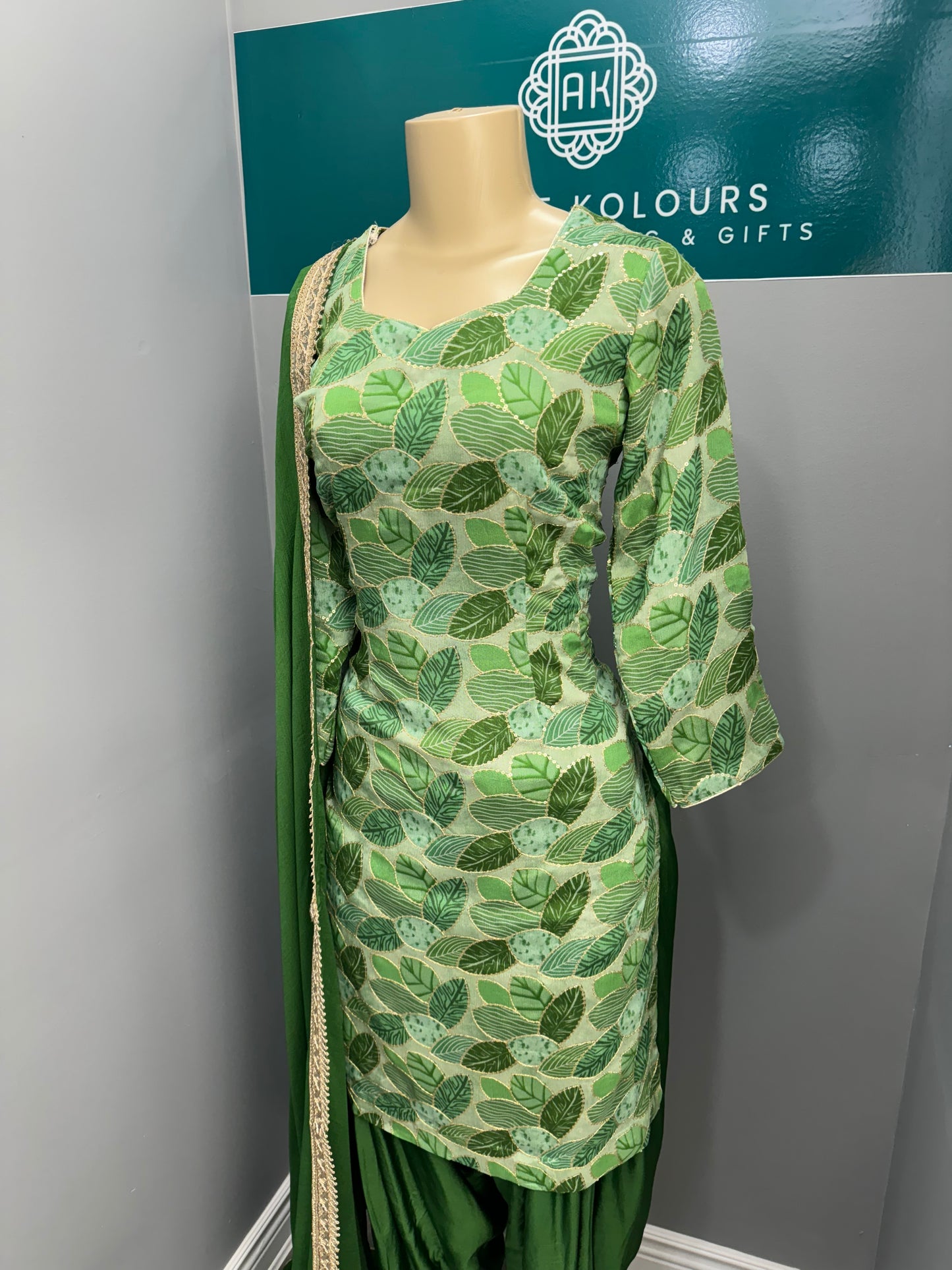 Patwari Position Work Salwar Suit