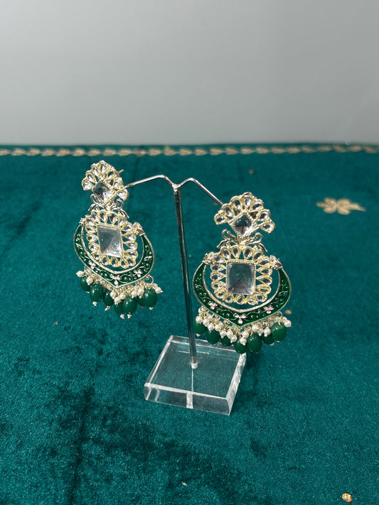 Forrest Green Chandni Earrings