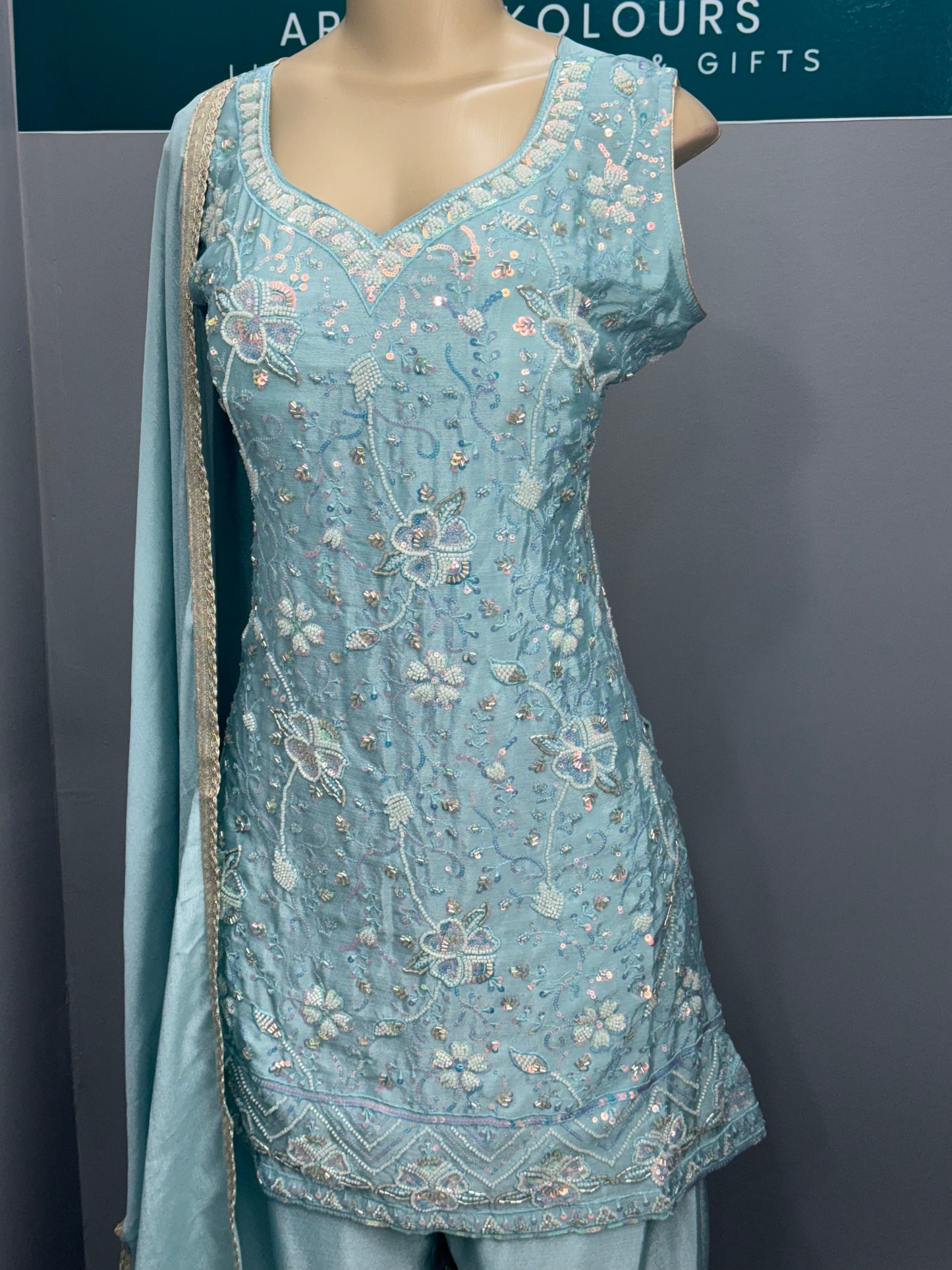 Readymade Gharara Suit- AK101205-26