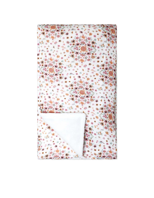 Baby Plush Floral Print Blanket