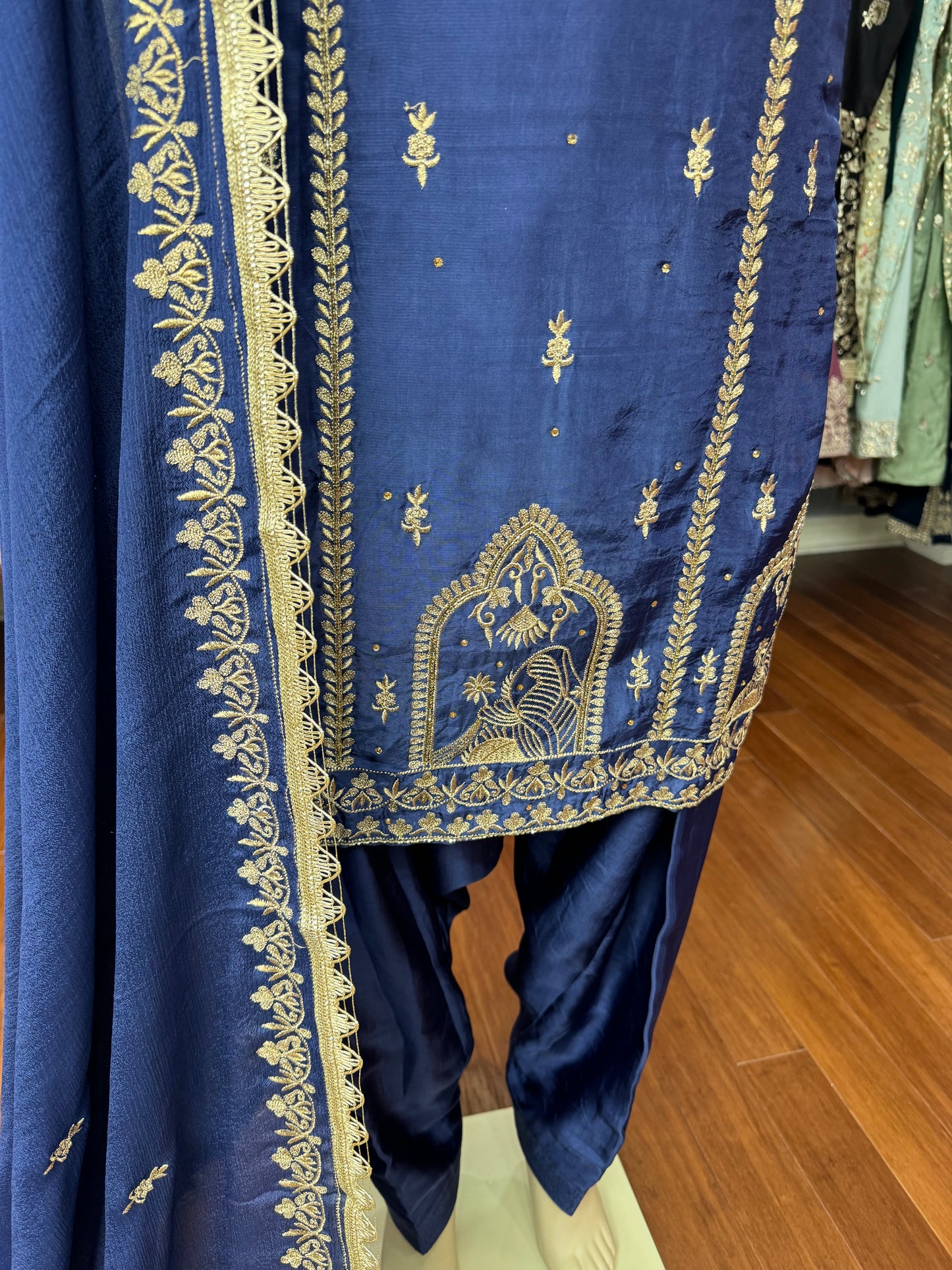 Navy Salwar Suit