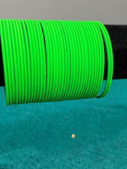 Green Plain Bangles