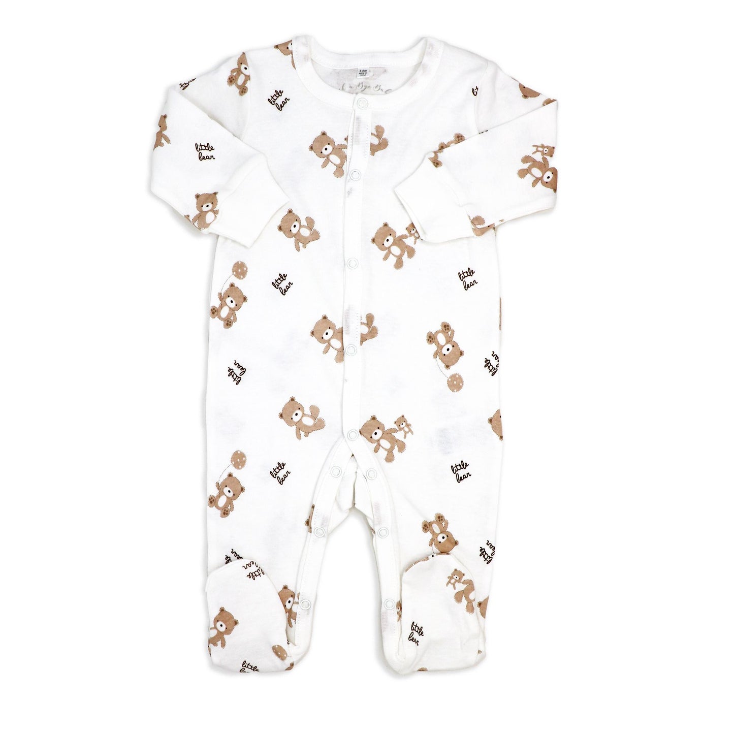 Rock-a-Bye Baby Boutique Neutral 8 Piece Hanging Gift Set: Bear