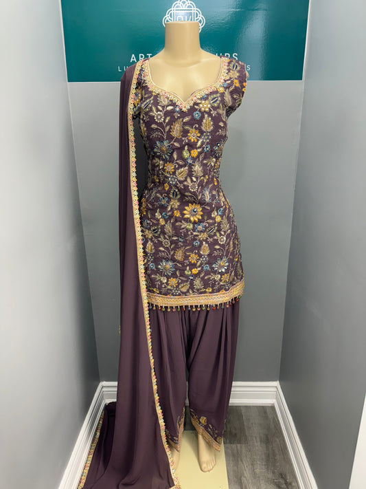 Readymade Farshi Salwar Suit- AK4649-23