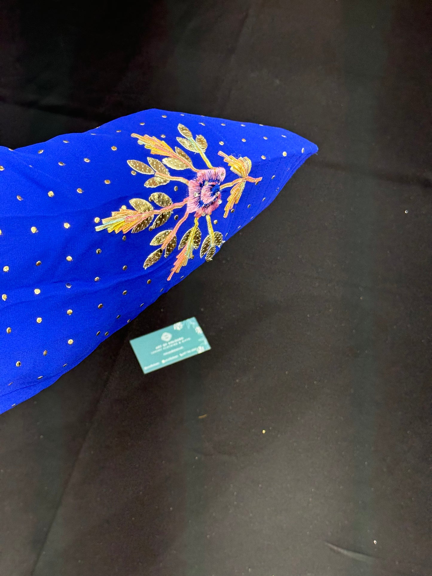 Pavi Kids Frock Salwar Suit- Royal Blue