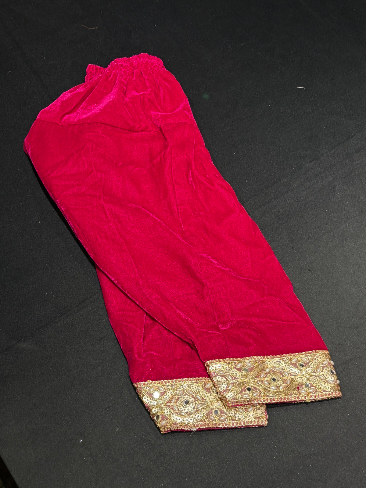 Ruby Velvet Mirror Salwar Suit