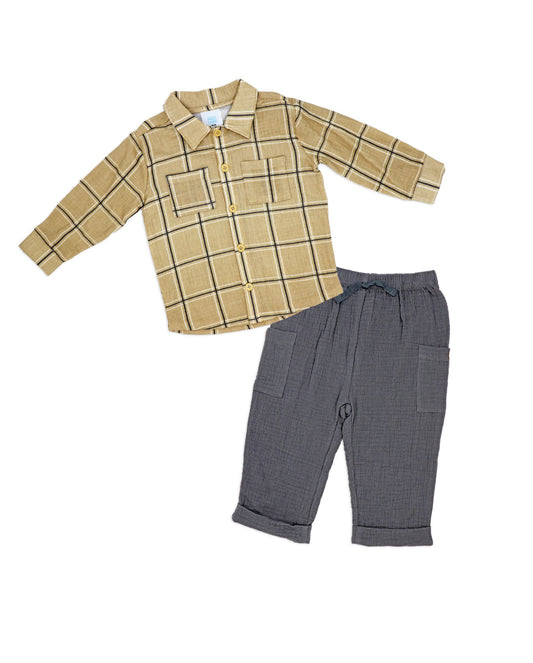 Infant Boys Shirt Set