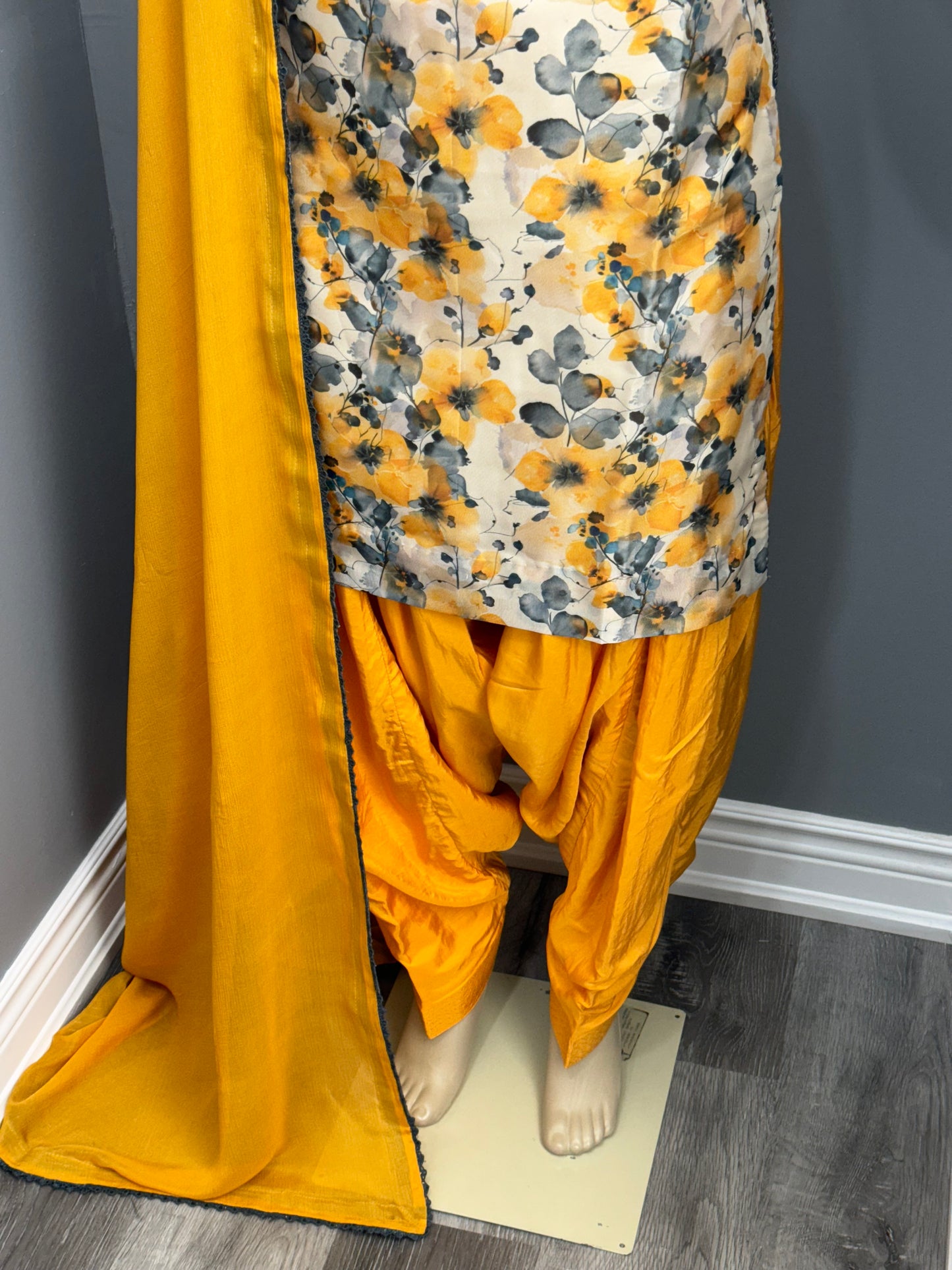 Upada Silk Printed Salwar Suit- AK89-1426