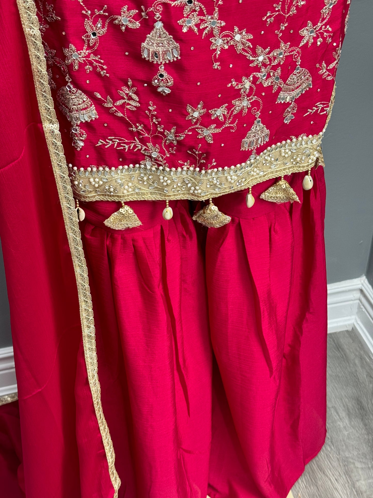 Rose Andaz Readymade Gharara Suit