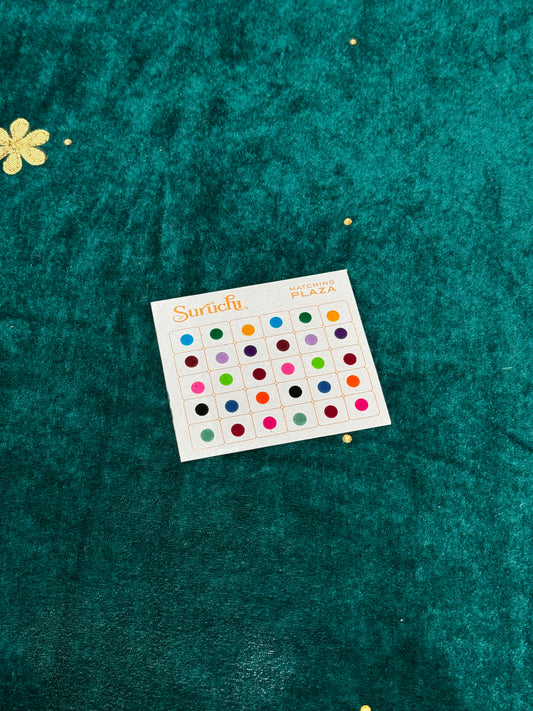 Surachi Mutlicolour Round Bindis