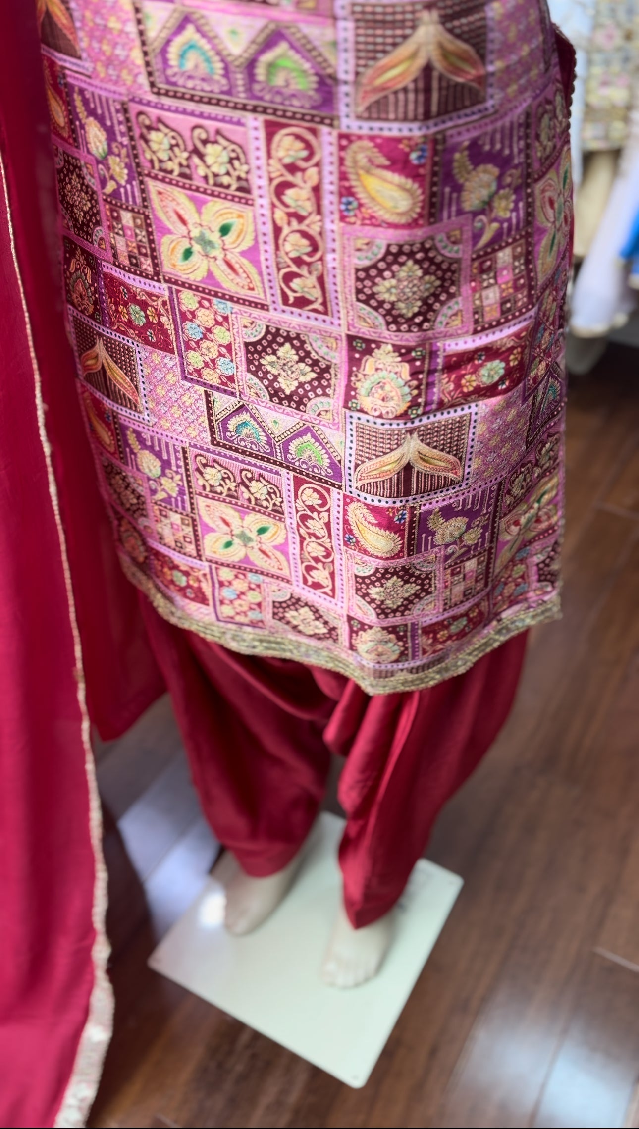 Rose Dola Silk Salwar Suit