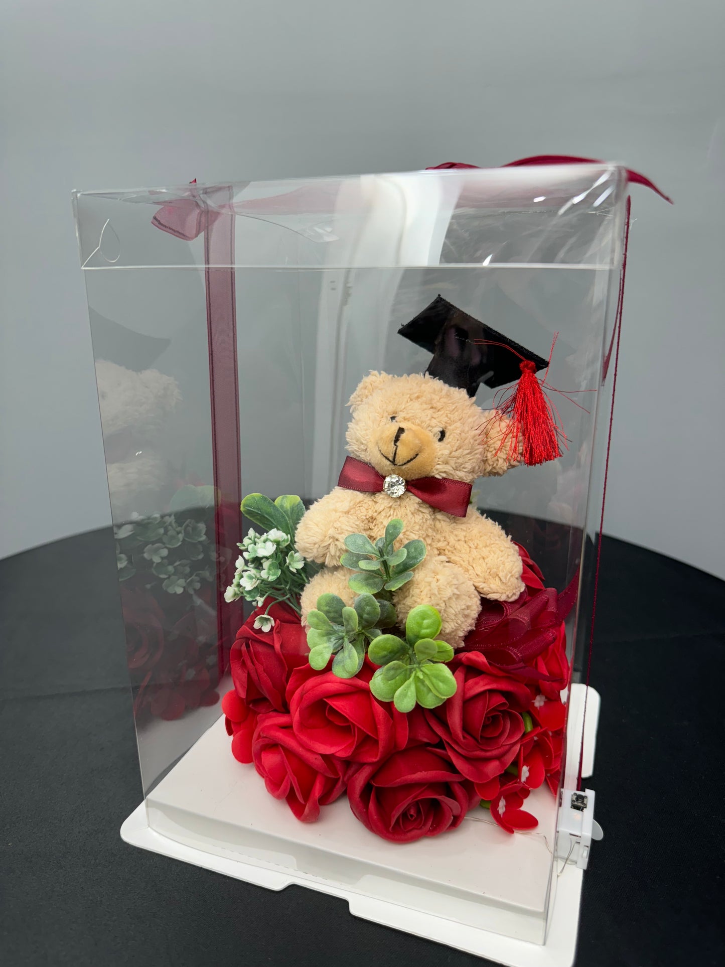 Flower Bed Grad Bear Gift