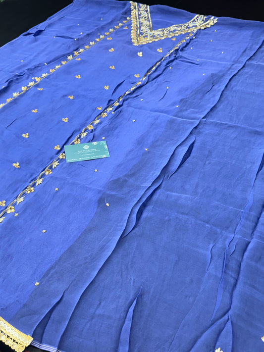 Shaan Neel Guljaz Unstitched Suit