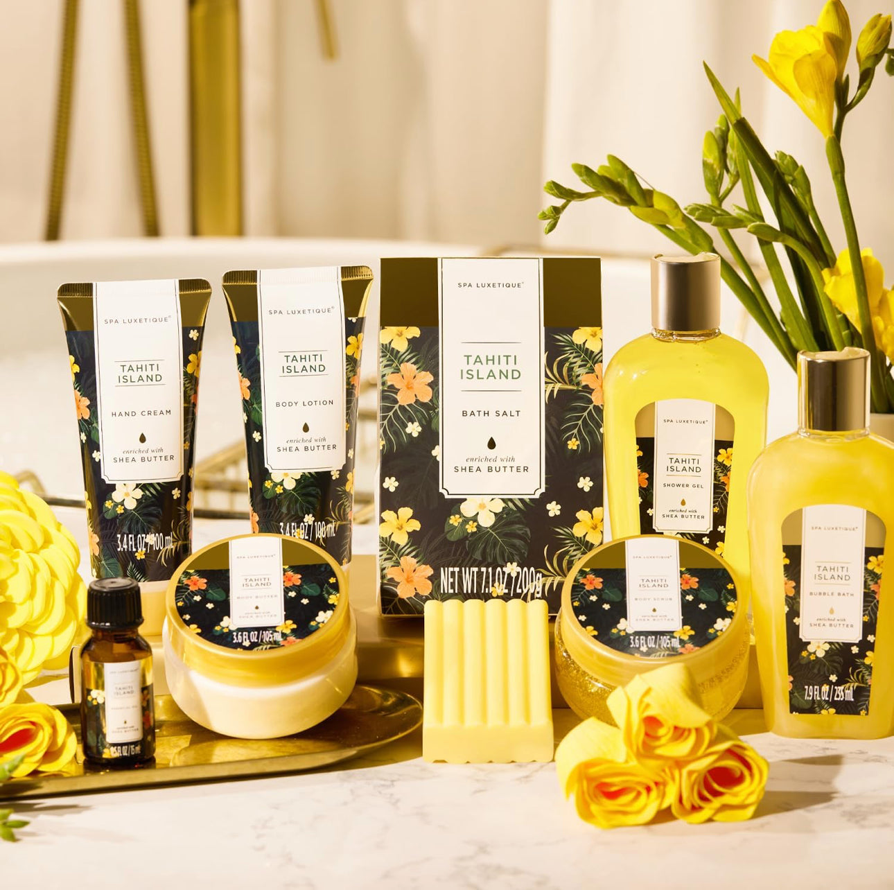 Spa Luxeitque Tahiti Island Gift Set