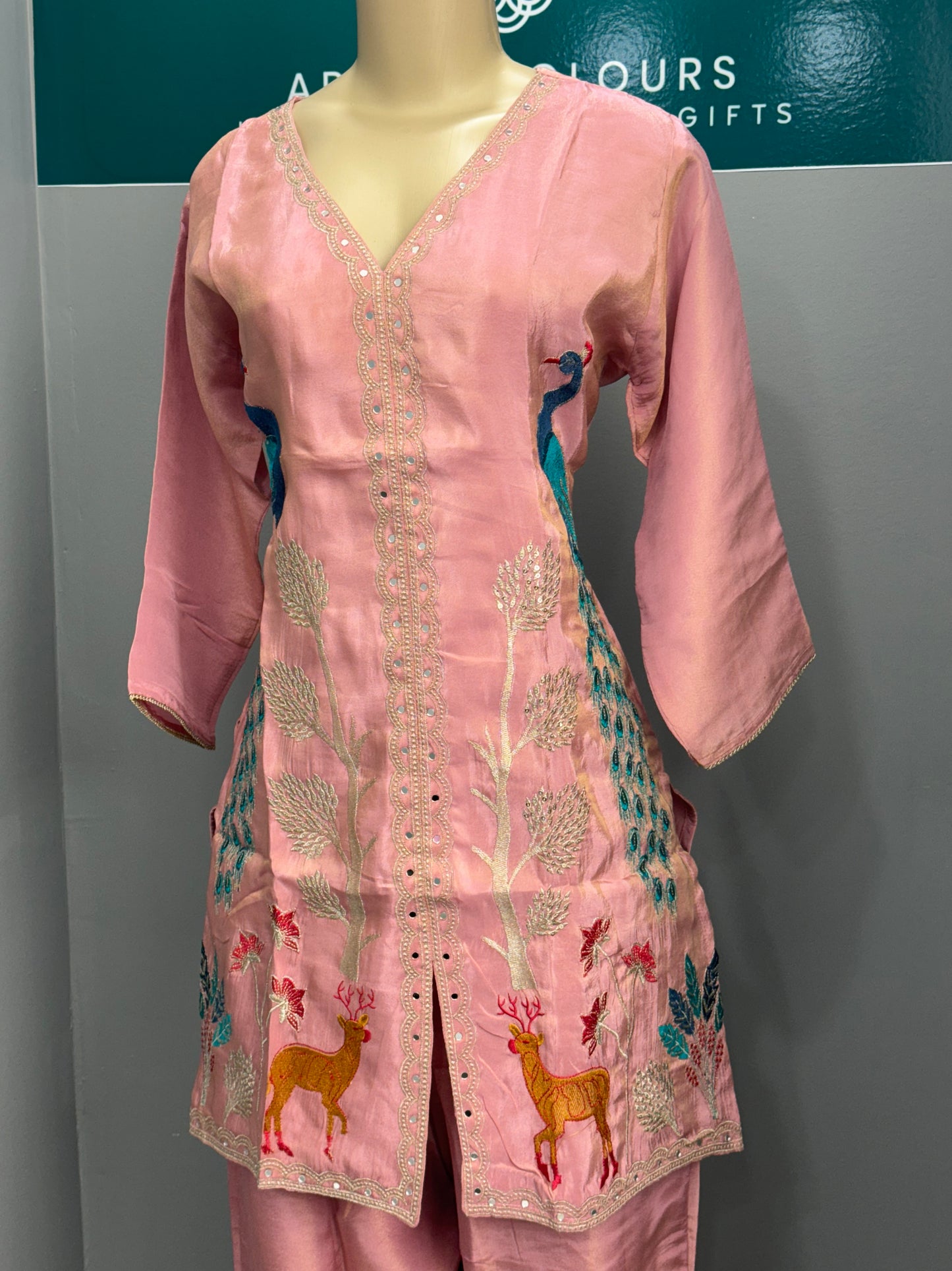 Shimmer Morni Cord Set- AK5153-21