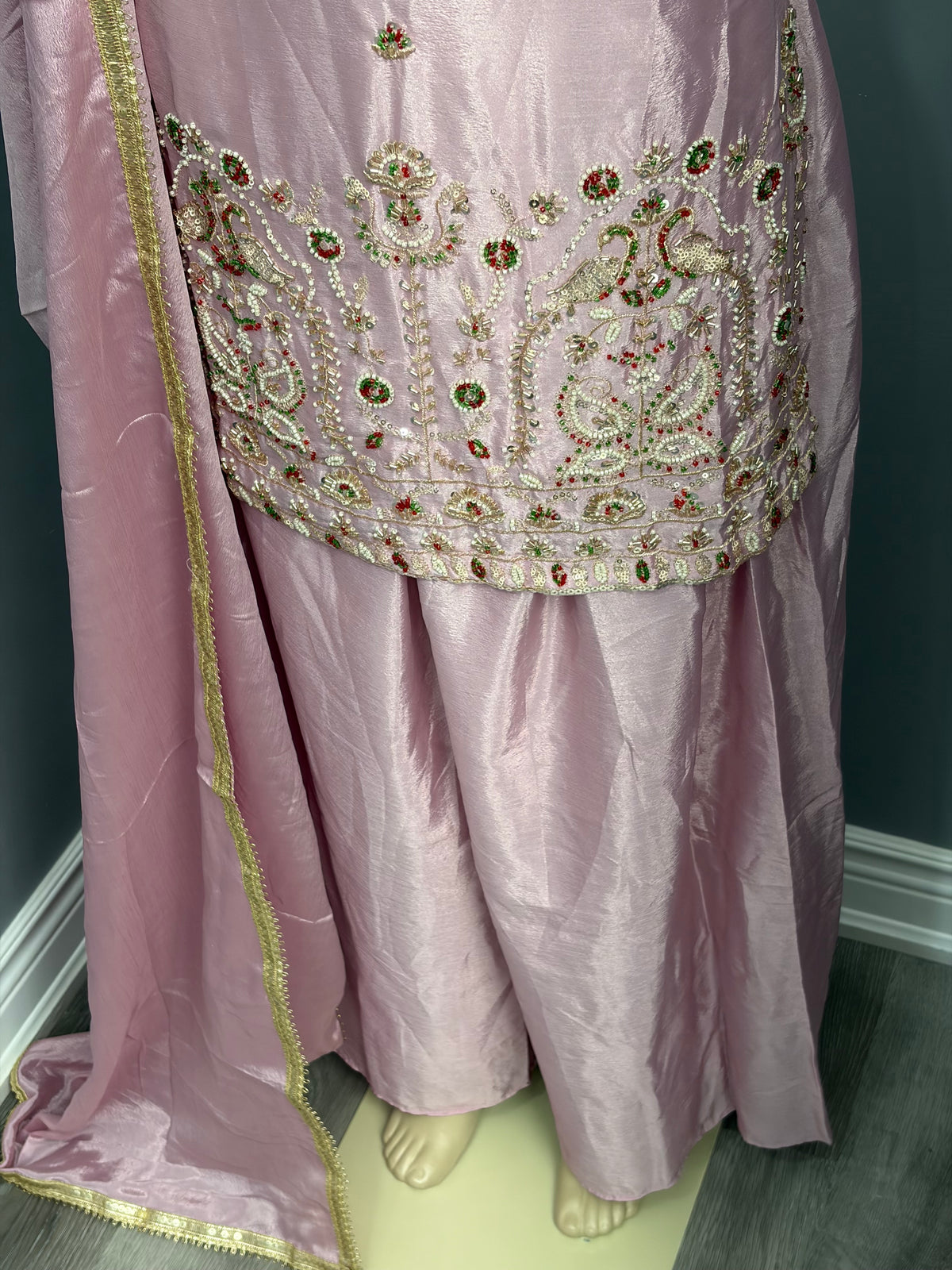 Lavender Readymade Sharara Suit AK6974-2626