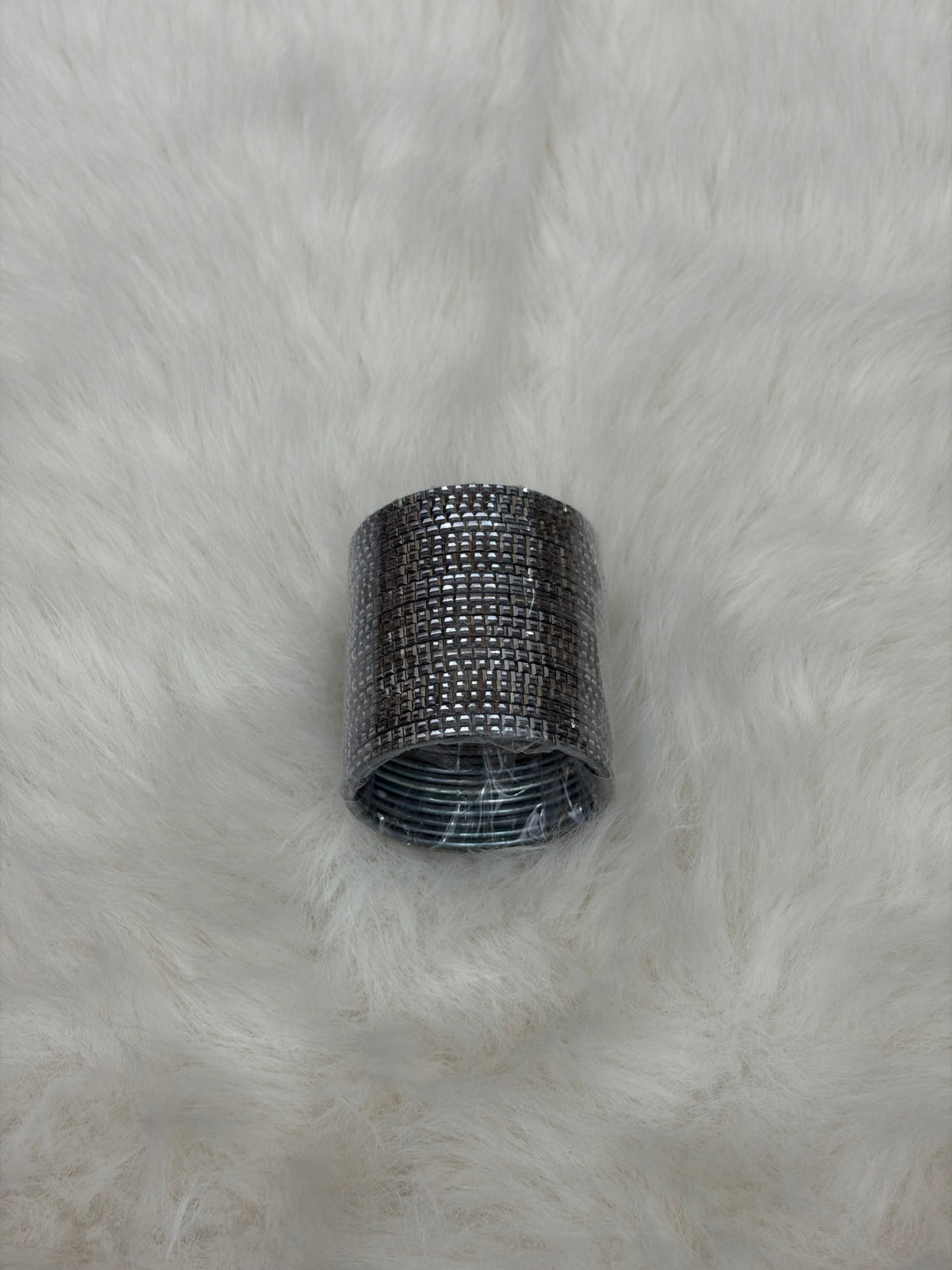 Kids Metallic Bangles- Silver
