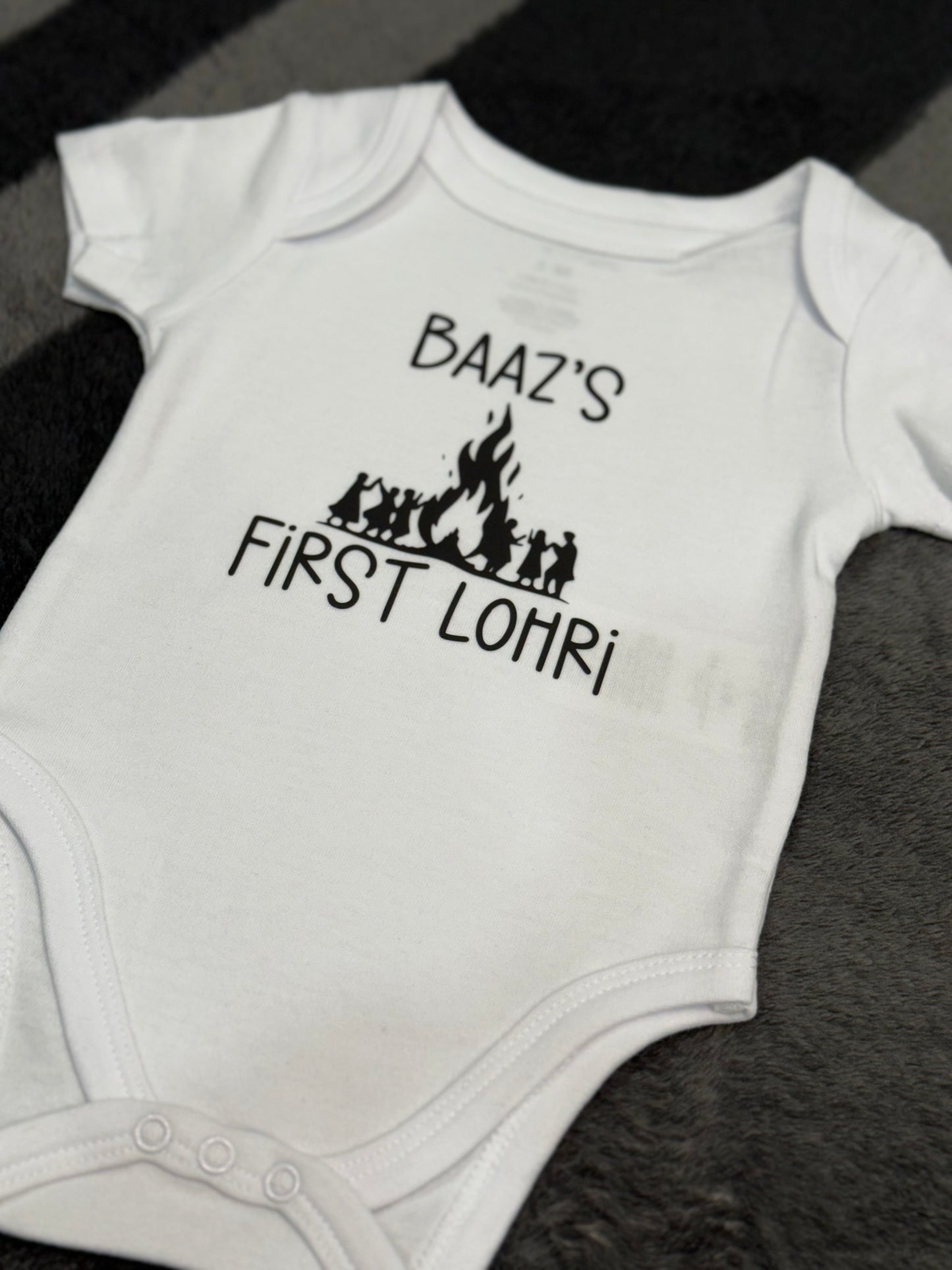 Lohri Personalized Onesie