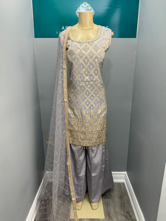 Banarsia Readymade Plazo Suit