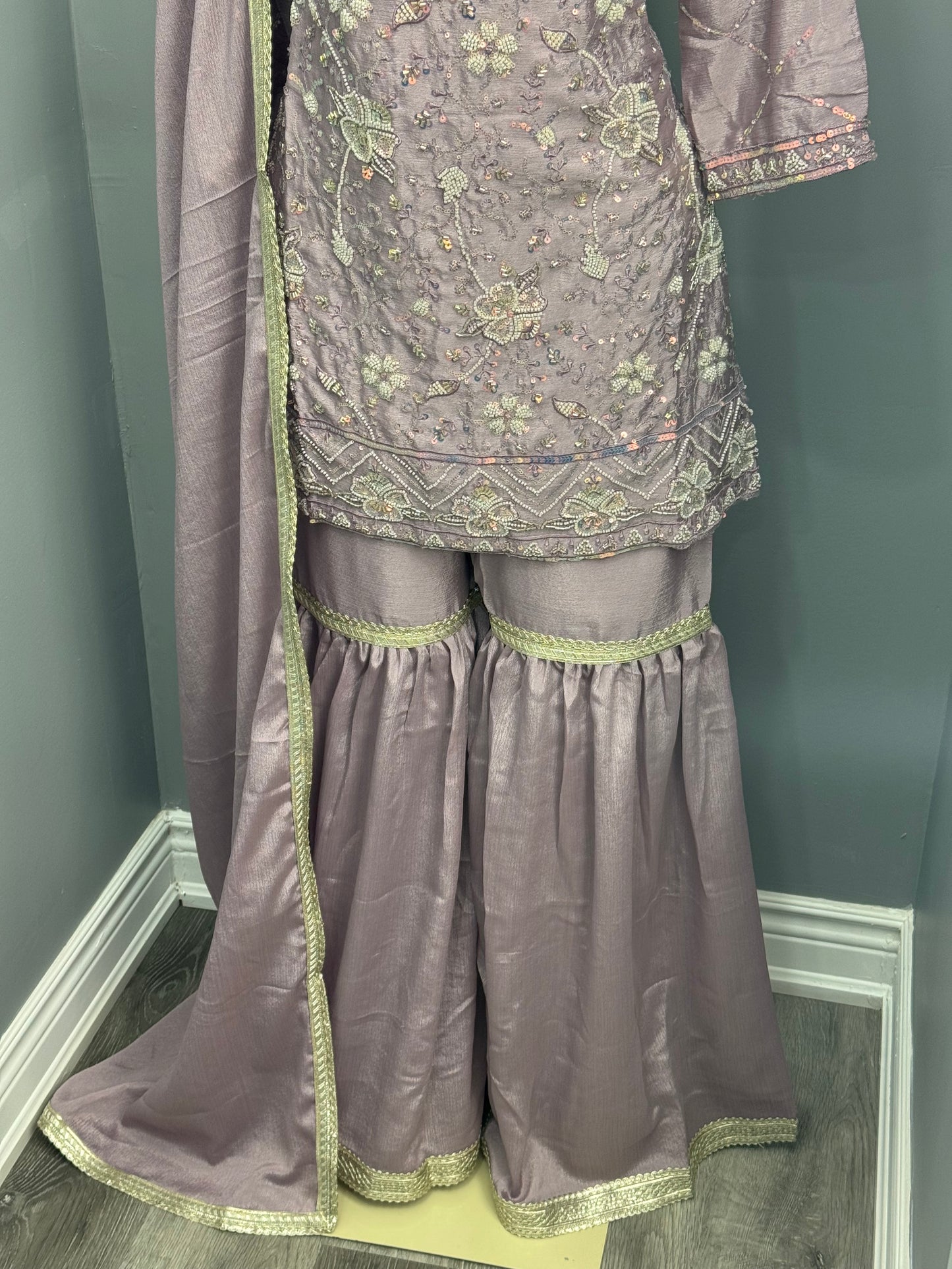 Readymade Gharara Suit- AK101205-26