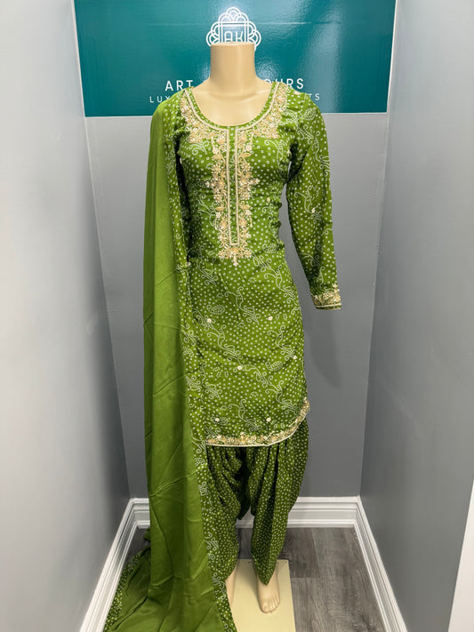 Bandhani Handwork Salwar Suit