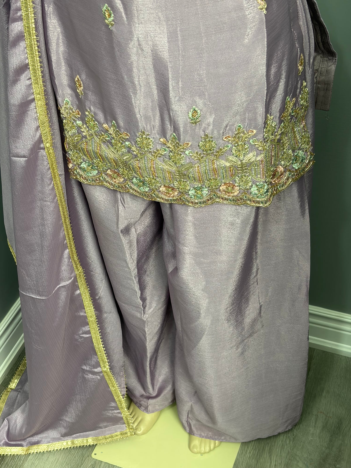 Lavender Readymade Sharara Suit AK6974-2426